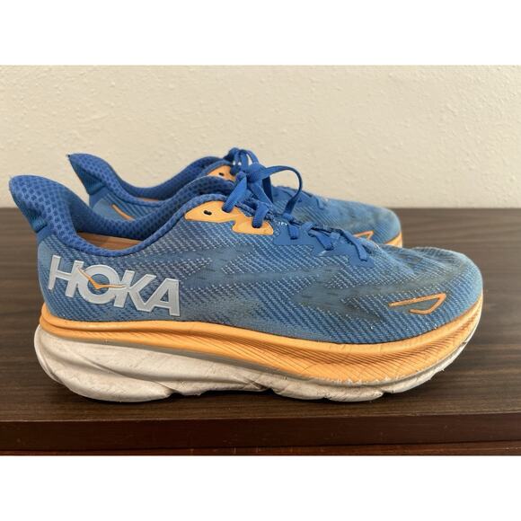 Hoka One One Clifton 9 Men's Sz 10.5D Running Shoes Walking Gym 1127895-CSAA - Picture 2 of 13